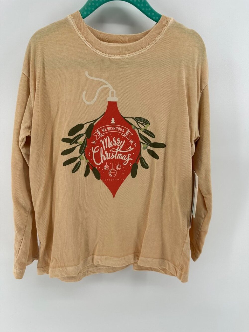 Dotdotsmile Long Sleeves Christmas Shirt Size 7 New With Tags
